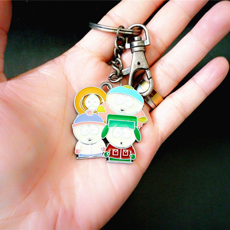 Wholesale Vintage Relief Metal Keychains